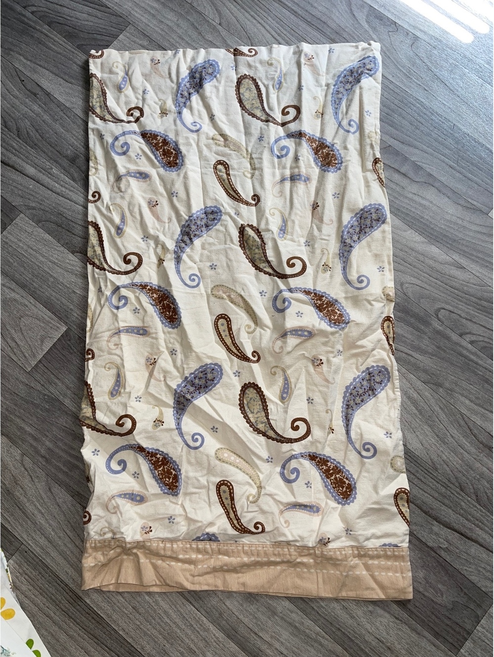 Vintage pillowcase